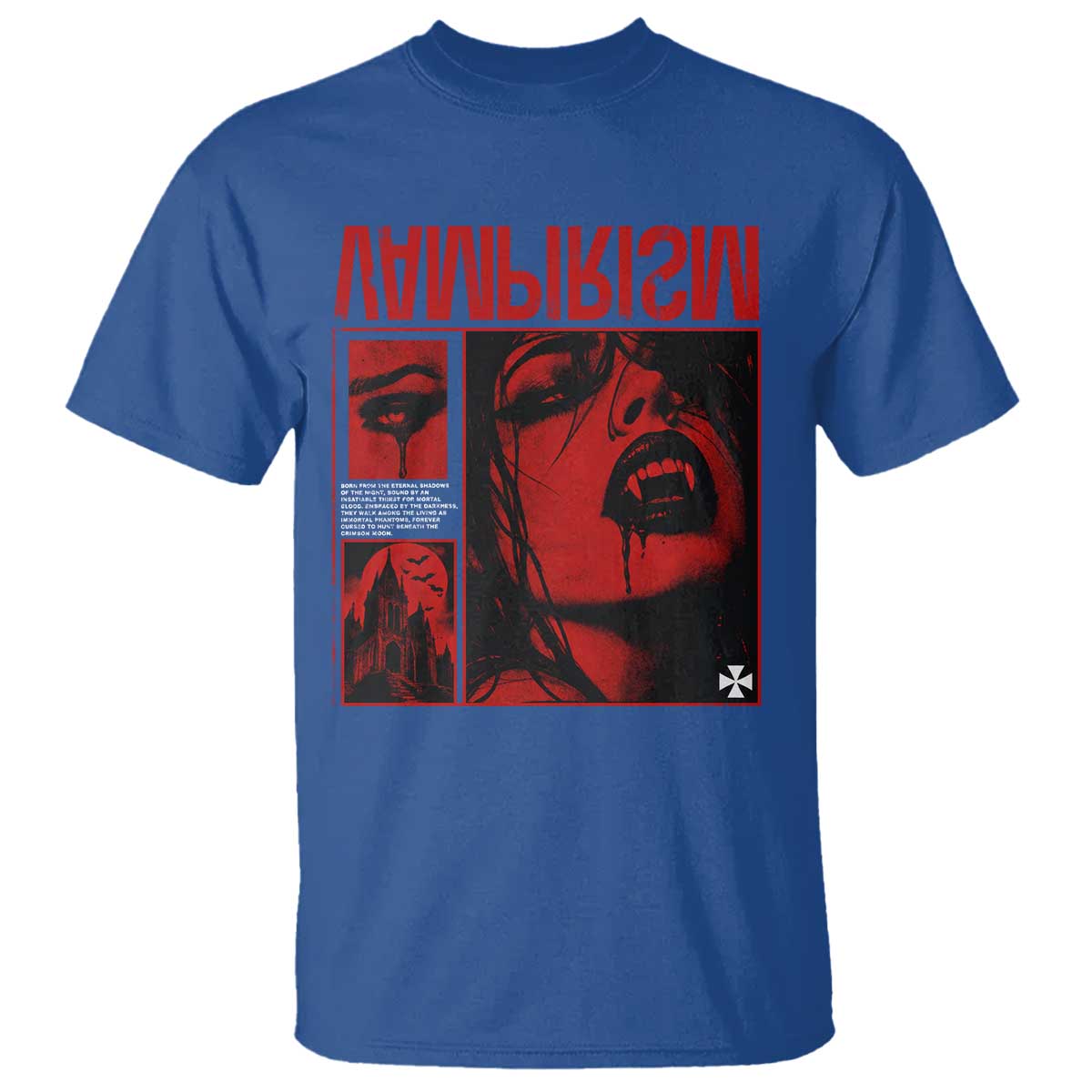 Vampirism Vampire Dark Gothic Emo Y2k Halloween Grunge T Shirt