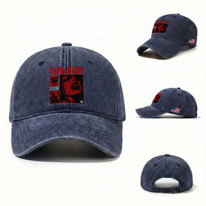 Vampirism Vampire Dark Gothic Emo Y2k Halloween Grunge Washed Cotton Baseball Cap