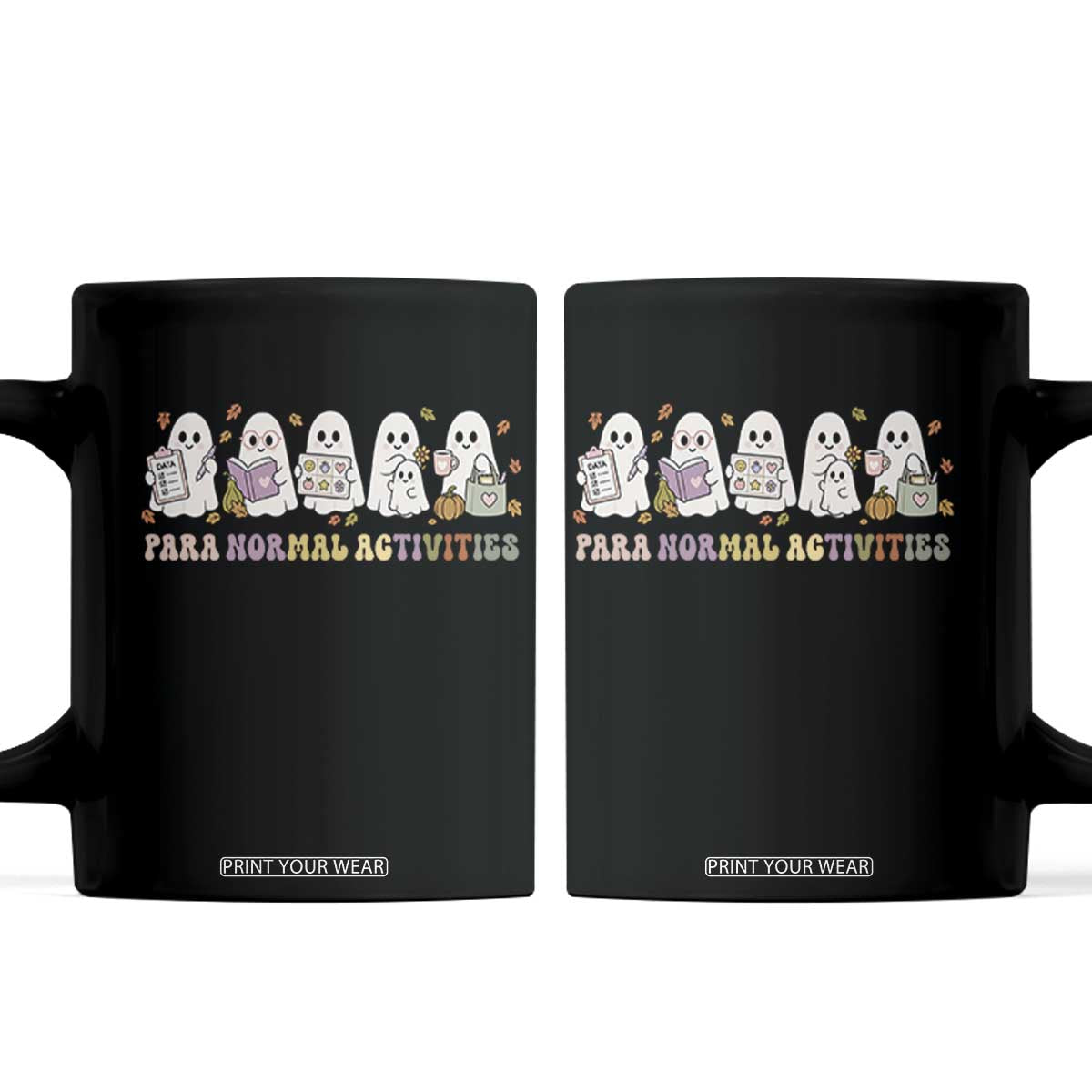 Para Normal Activities SPED Teachers Ghost Halloween Coffee Mug