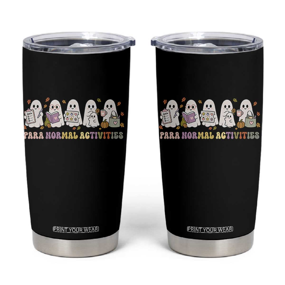 Para Normal Activities SPED Teachers Ghost Halloween Tumbler Cup