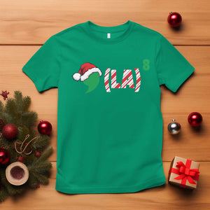 Harris Christmas T Shirt Comma La Kamala Candy Cane Xmas TS11 Irish Green Print Your Wear