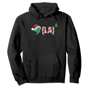 Harris Christmas Hoodie Comma La Kamala Candy Cane Xmas TS11 Black Print Your Wear