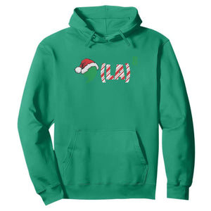 Harris Christmas Hoodie Comma La Kamala Candy Cane Xmas TS11 Irish Green Print Your Wear