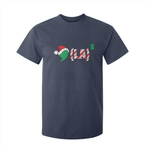 Harris Christmas T Shirt For Kid Comma La Kamala Candy Cane Xmas TS11 Navy Print Your Wear