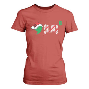 Harris Christmas T Shirt For Women Comma La Kamala Candy Cane Xmas TS11 Red Print Your Wear