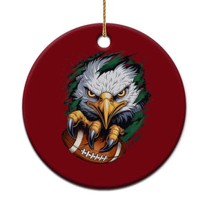 PFE Football Game Green Sport Lovers Ceramic Ornament TS11 1pc Red Print Your Wear