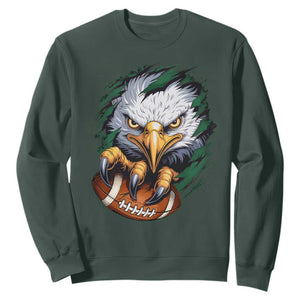 PFE Football Game Green Sport Lovers Sweatshirt TS11 Dark Forest Green Print Your Wear