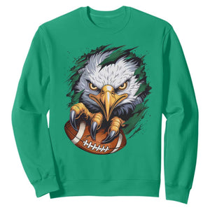 PFE Football Game Green Sport Lovers Sweatshirt TS11 Irish Green Print Your Wear