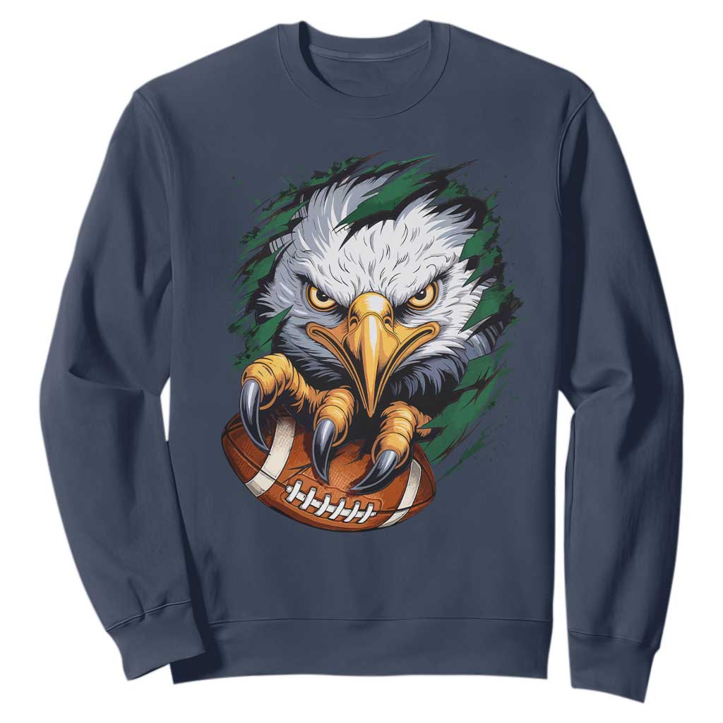 PFE Football Game Green Sport Lovers Sweatshirt TS11 Navy Print Your Wear
