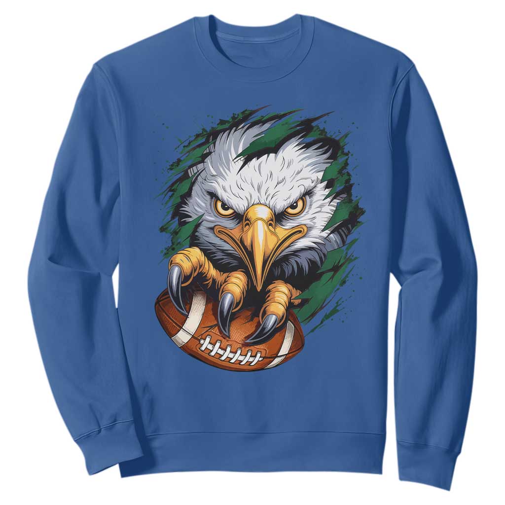 PFE Football Game Green Sport Lovers Sweatshirt TS11 Royal Blue Print Your Wear