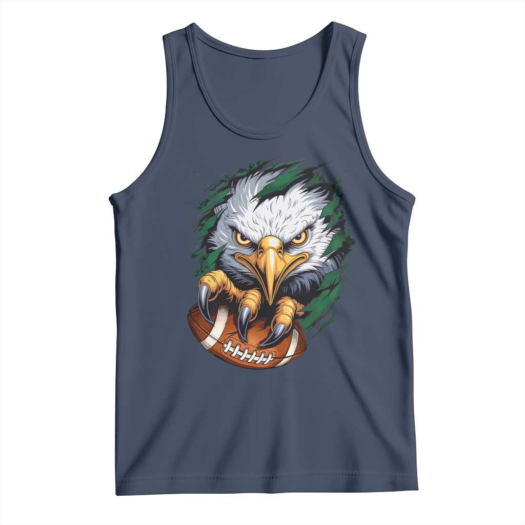 PFE Football Game Green Sport Lovers Tank Top TS11 Navy Print Your Wear