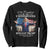 47th President Donald Trump Inauguration Day 2025 Sweatshirt United States Capitol American Flag Memorabilia TS11 Black Print Your Wear