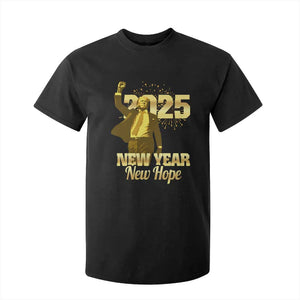 Funny Trump New Year New Hope 2025 T Shirt For Kid TS11 Black Print Your Wear