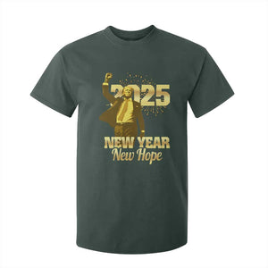 Funny Trump New Year New Hope 2025 T Shirt For Kid TS11 Dark Forest Green Print Your Wear