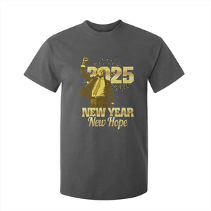 Funny Trump New Year New Hope 2025 T Shirt For Kid TS11 Dark Heather Print Your Wear