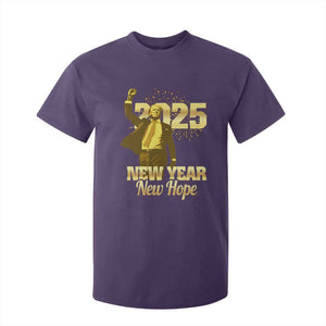 Funny Trump New Year New Hope 2025 T Shirt For Kid TS11 Purple Print Your Wear