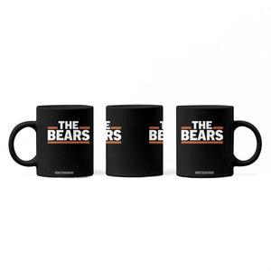 Funny Bears Lover Coffee Mug Orange Stripes Grizzly Animal TS11 Print Your Wear