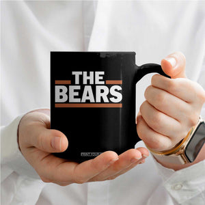 Funny Bears Lover Coffee Mug Orange Stripes Grizzly Animal TS11 Print Your Wear