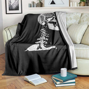 Funny Skeleton 45 lbs Plate Weight Lifting Gym Working Out Throw Blanket TS11 Print Your Wear