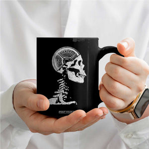 Funny Skeleton 45 lbs Plate Weight Lifting Gym Working Out Coffee Mug TS11 Print Your Wear