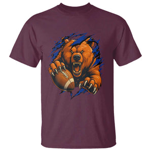 Funny CFB Game Day T Shirt Football Lover TS11 Maroon Print Your Wear