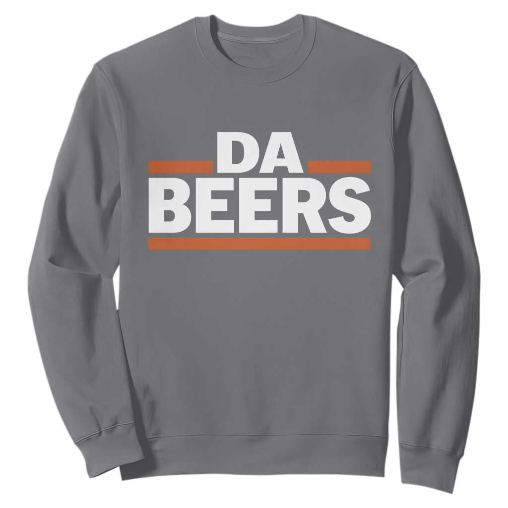 Funny Chicago Beer Lover Sweatshirt Beer Day Drinking Party TS11 Charcoal Print Your Wear