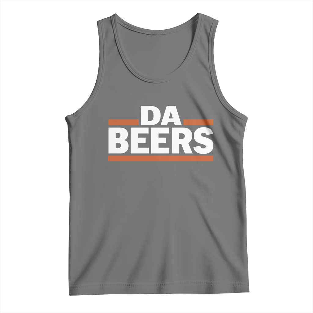 Funny Chicago Beer Lover Tank Top Beer Day Drinking Party TS11 Black Heather Print Your Wear