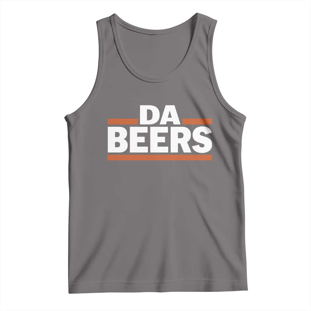 Funny Chicago Beer Lover Tank Top Beer Day Drinking Party TS11 Deep Heather Print Your Wear