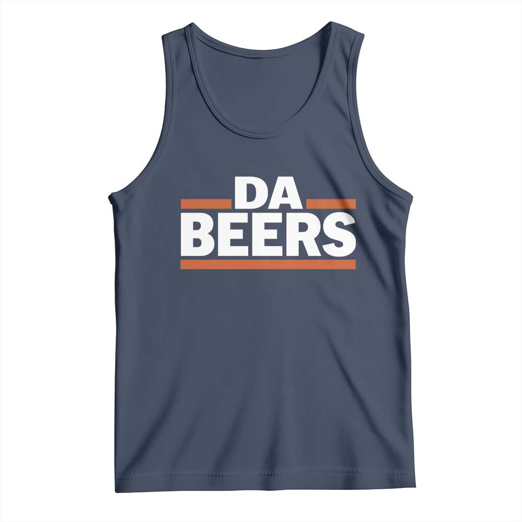 Funny Chicago Beer Lover Tank Top Beer Day Drinking Party TS11 Navy Print Your Wear