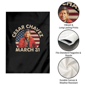 Cesar Chavez Day Garden Flag March Holiday Hispanic Heritage American Flag TS11 Print Your Wear