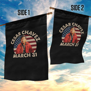 Cesar Chavez Day Garden Flag March Holiday Hispanic Heritage American Flag TS11 Print Your Wear