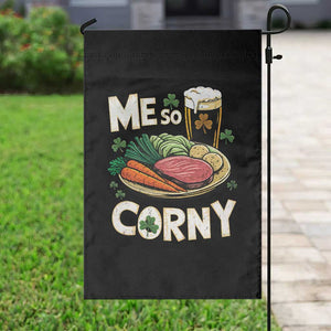 Funny St Patricks Day Me So Corny Garden Flag Stout Irish Corned Beef TS11 Print Your Wear