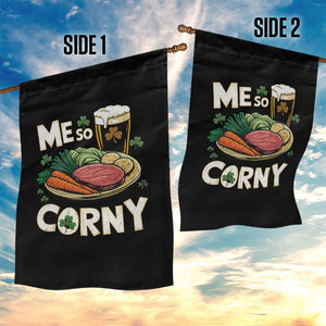 Funny St Patricks Day Me So Corny Garden Flag Stout Irish Corned Beef TS11 Print Your Wear