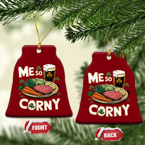 Funny St Patricks Day Me So Corny Ceramic Ornament Stout Irish Corned Beef TS11 Print Your Wear