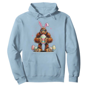 Funny Bigfoot Easter Day Bunny Sasquatch Egg Hoodie TS11 Light Blue Print Your Wear