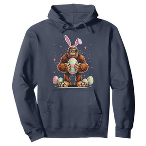 Funny Bigfoot Easter Day Bunny Sasquatch Egg Hoodie TS11 Navy Print Your Wear