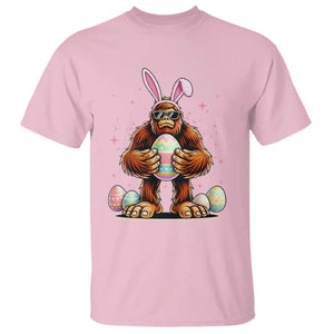 Funny Bigfoot Easter Day Bunny Sasquatch Egg T Shirt TS11 Light Pink Print Your Wear