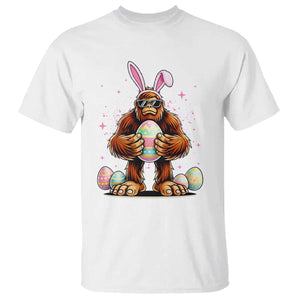 Funny Bigfoot Easter Day Bunny Sasquatch Egg T Shirt TS11 White Print Your Wear