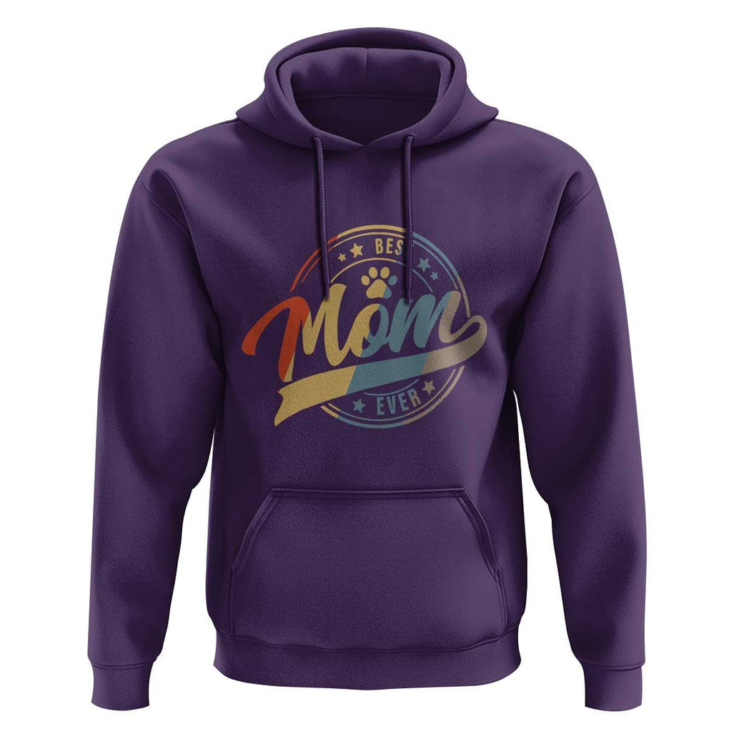 Best Dog Mom Ever Hoodie Fur Mama Mother's Day TS11 Purple Print Your Wear