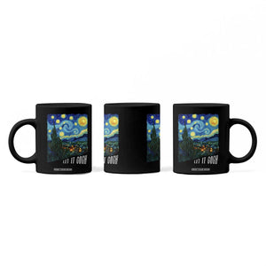 Let It Gogh Funny Vincent Van Gogh Coffee Mug Starry Night Design Art Lover TS11 Print Your Wear