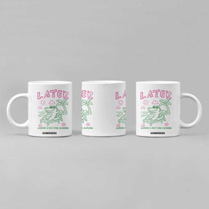 Later Gator School's Out for Summer Coffee Mug Funny Last Day of School TS11 Print Your Wear