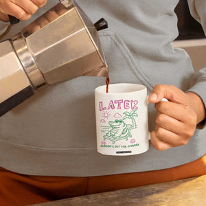 Later Gator School's Out for Summer Coffee Mug Funny Last Day of School TS11 Print Your Wear