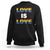 LGBTQ Sweatshirt Love Is Love Rainbow Gay Pride Queer TS11 Black Print Your Wear