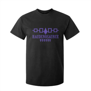 Native American Haudenosaunee Iroquois Nation Flag T Shirt For Kid TS11 Black Print Your Wear