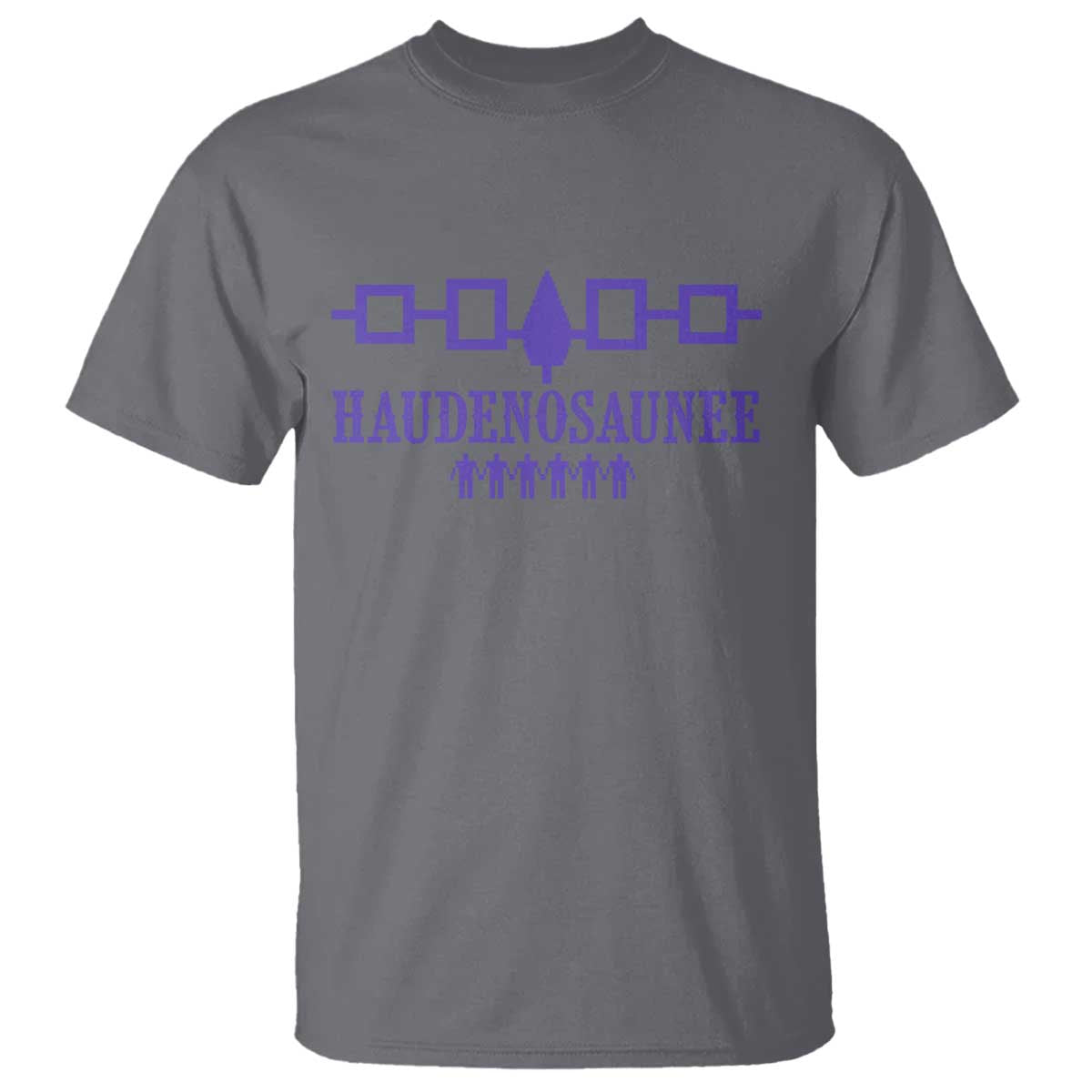 Native American Haudenosaunee Iroquois Nation Flag T Shirt TS11 Charcoal Print Your Wear