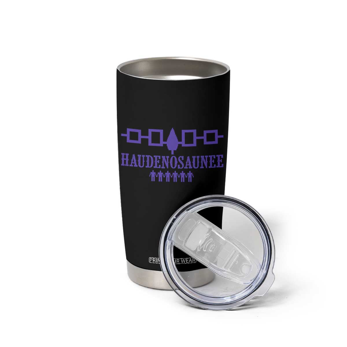 Native American Haudenosaunee Iroquois Nation Flag Tumbler Cup TS11 Print Your Wear