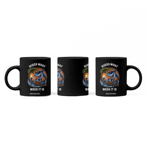 Funny Shark Guess What Week It Is Coffee Mug Shark Awareness Summer Vacation TS11 Print Your Wear