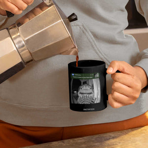 There is Motion at Your Front Door Funny Shark Motion Meme Coffee Mug TS11 Print Your Wear