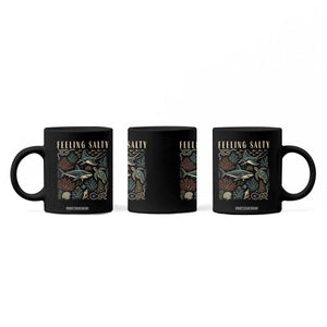 Feeling Salty Shark Lover Vintage Ocean Life Coffee Mug TS11 Print Your Wear