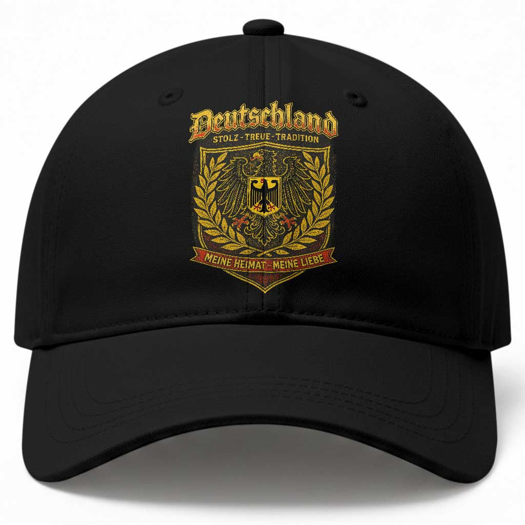 German Heritage Pride Baseball Cap Deutschland Stolz Treue Tradition Meine Heimat Meine Liebe TS11 Print Your Wear